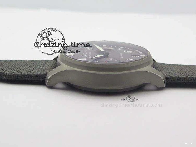 MIROTIME 0109 SunProtective Big Pilot Real PR IW500910 “Patrouille Suisse” ZF 1:1 Best Edition On Gray Nylon Strap 7278